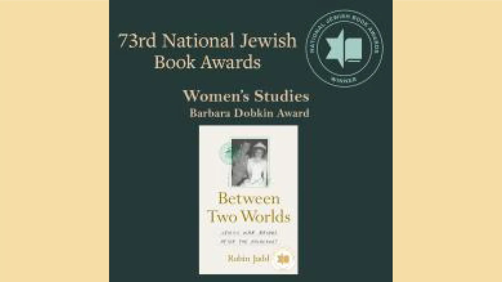Book Award for Between Two Worlds