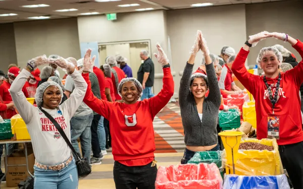 Student Life volunteer service project, Link to Give page